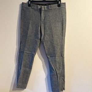 Banana Republic heather gray Sloan dress pants, size 6 petite
